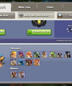 Achat compte clash of clans