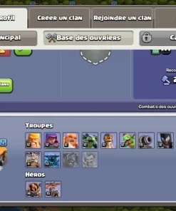 Achat compte clash of clans