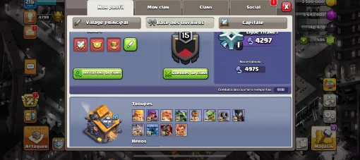 Achat compte clash of clans