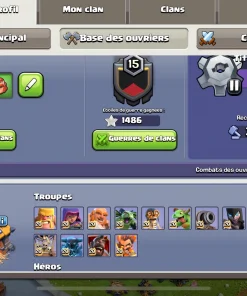 Achat compte clash of clans