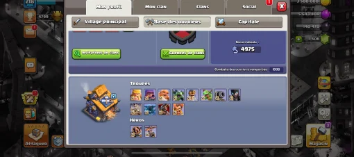 Achat compte clash of clans
