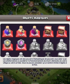 Achat compte clash of clans