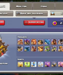 Achat compte clash of clans