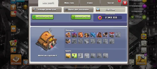Achat compte clash of clans