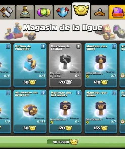 Achat compte clash of clans