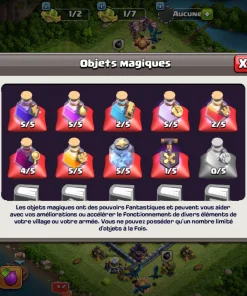 Achat compte clash of clans