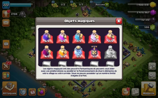 Achat compte clash of clans