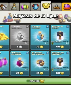 Acheter compte clash of clans