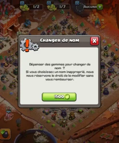 Acheter compte clash of clans