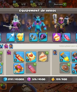 Acheter compte clash of clans