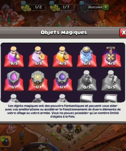 Acheter compte clash of clans