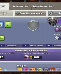 Acheter compte clash of clans