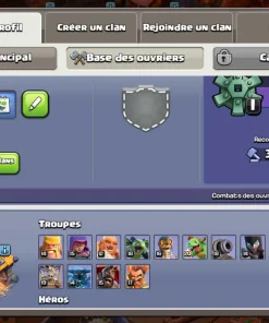 Acheter compte clash of clans