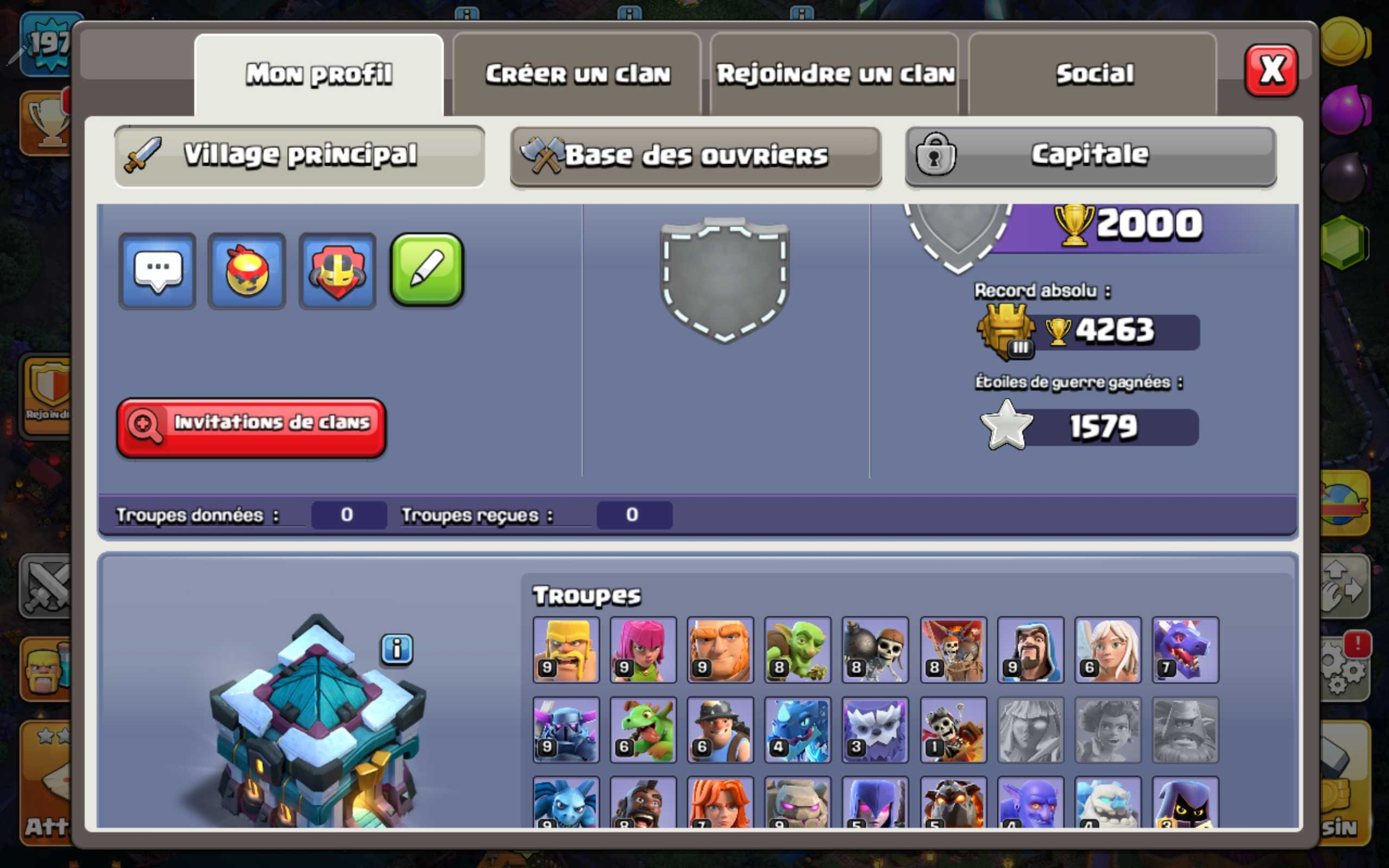 Acheter compte coc