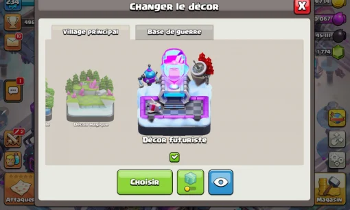 Vendre compte clash of clans