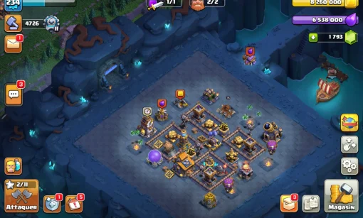 Vendre compte clash of clans