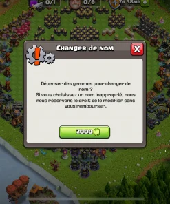 Vendre compte clash of clans