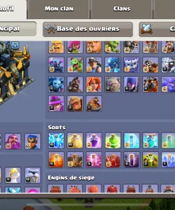 Vendre compte clash of clans