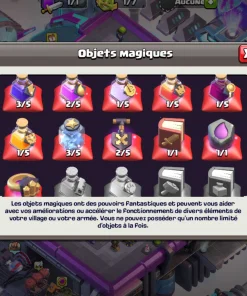 Vendre compte clash of clans