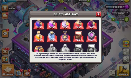 Vendre compte clash of clans