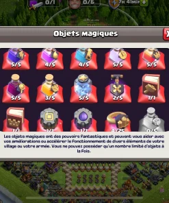 Vendre compte clash of clans