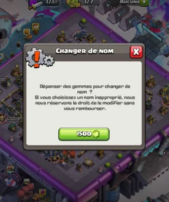 Vendre compte clash of clans