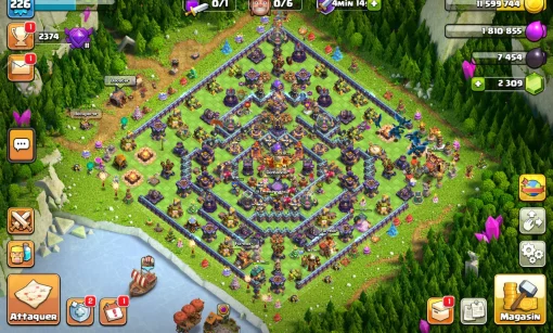 Achat compte clash of clans