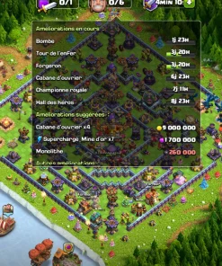 Achat compte clash of clans