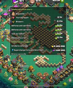 Achat compte clash of clans