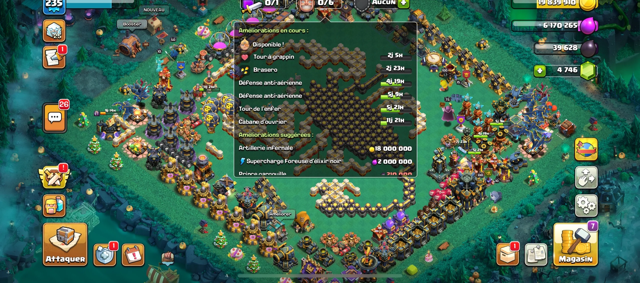 Achat compte clash of clans