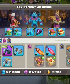 Achat compte clash of clans