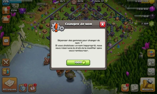 Achat compte clash of clans