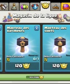 Achat compte clash of clans