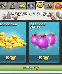 Achat compte clash of clans