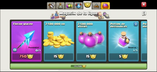 Achat compte clash of clans