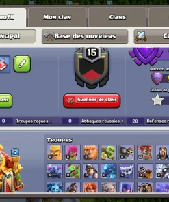Achat compte clash of clans