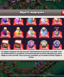 Achat compte clash of clans