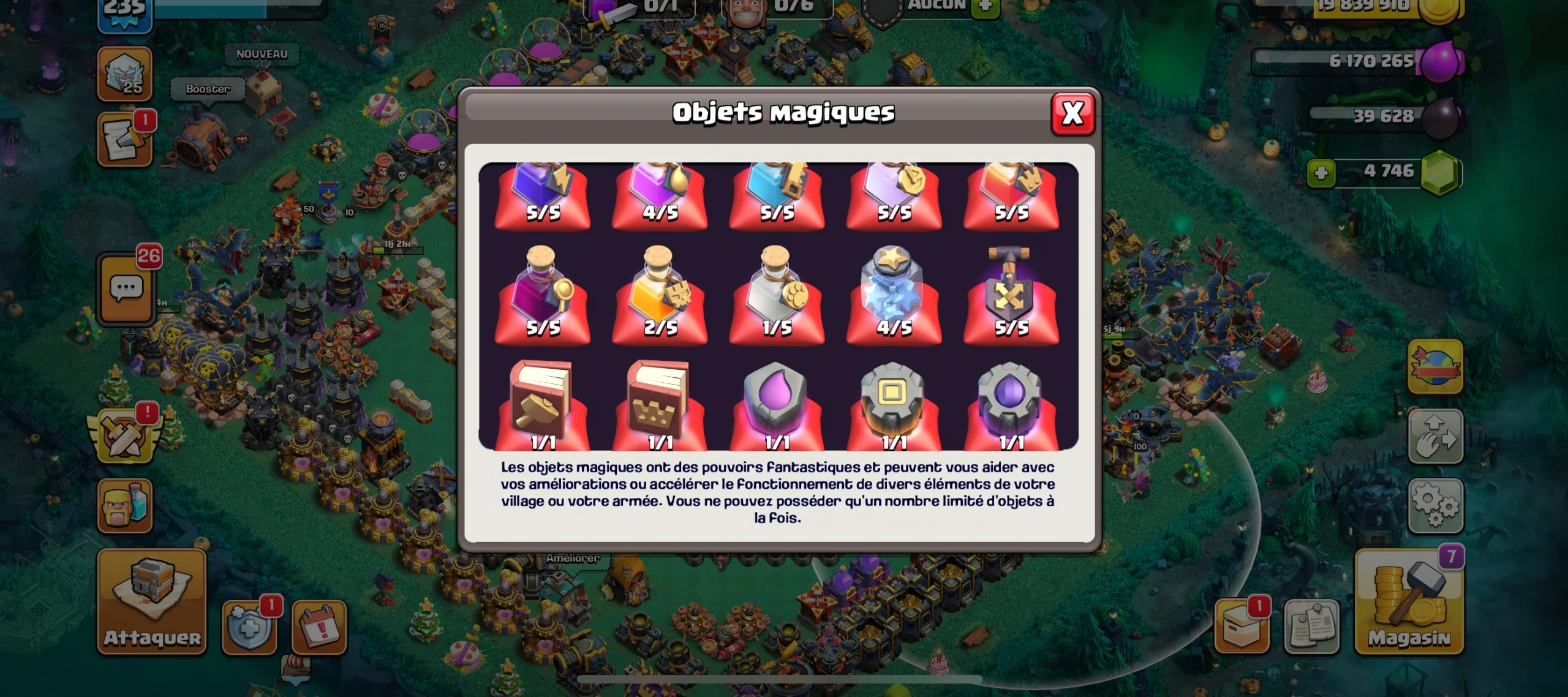 Achat compte clash of clans