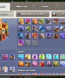 Achat compte clash of clans