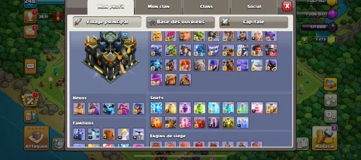 Achat compte clash of clans