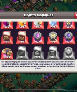 Achat compte clash of clans
