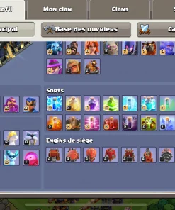 Achat compte clash of clans