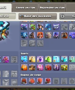 Achat compte clash of clans