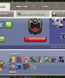 Achat compte clash of clans