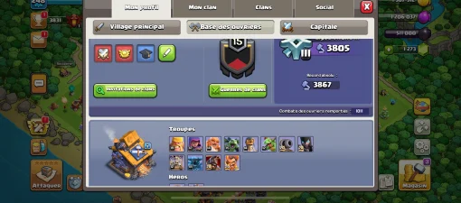 Achat compte clash of clans