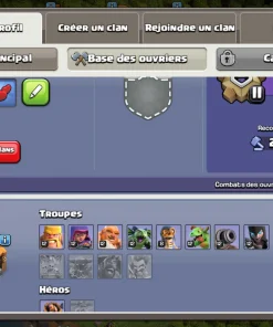 Achat compte clash of clans