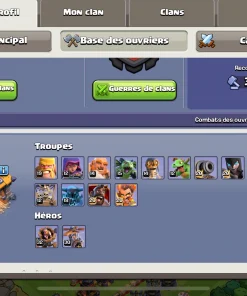 Achat compte clash of clans