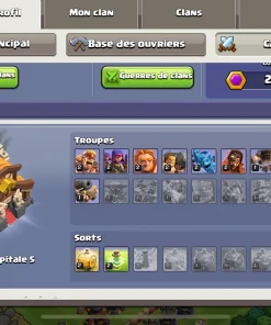 Achat compte clash of clans