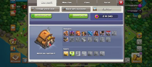 Achat compte clash of clans
