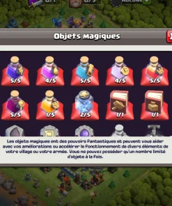 Achat compte clash of clans